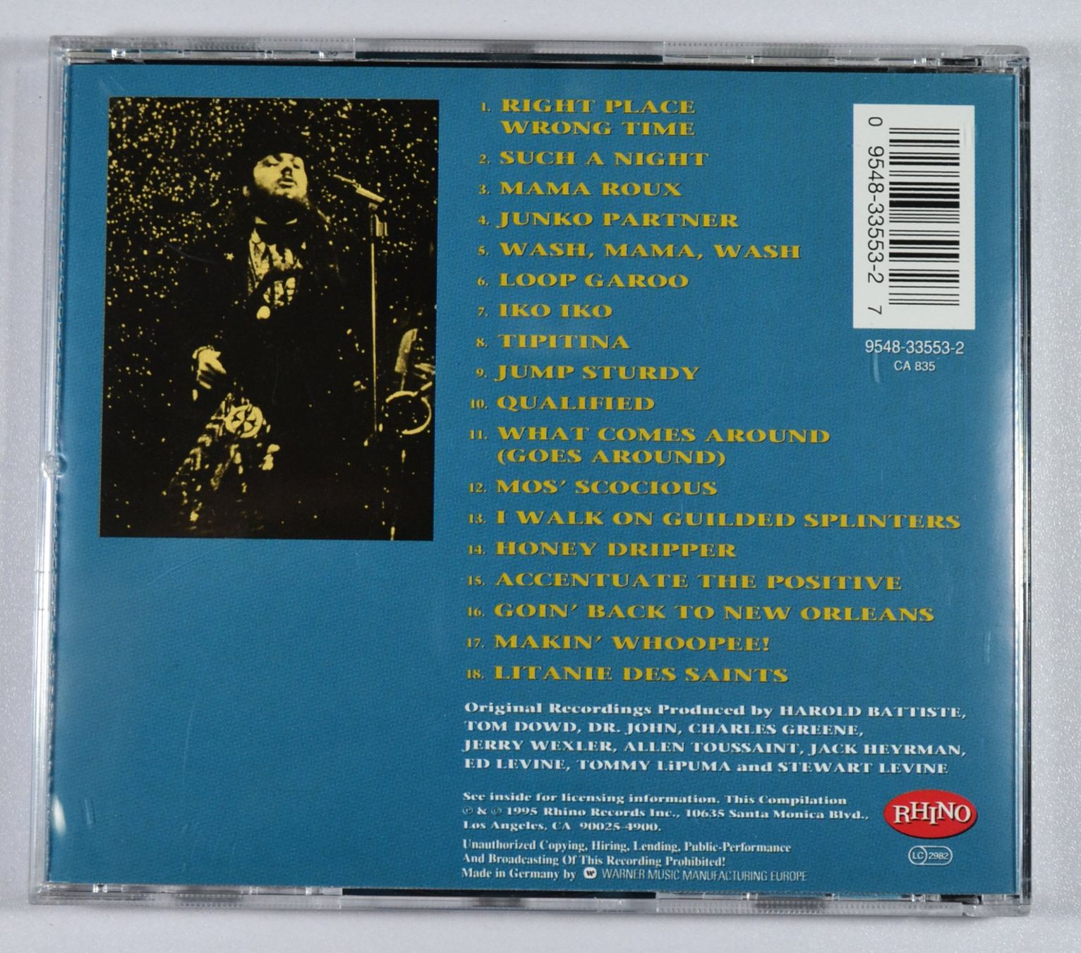 CDs: CD: DR. JOHN - The Very Best Of – Neu (gemäss Beschreibung) aus Frenkendorf von Yard-Sale-2000 1
