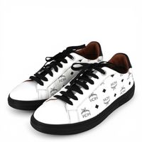 MCM Sneaker Visetos weiss Gr. 37
