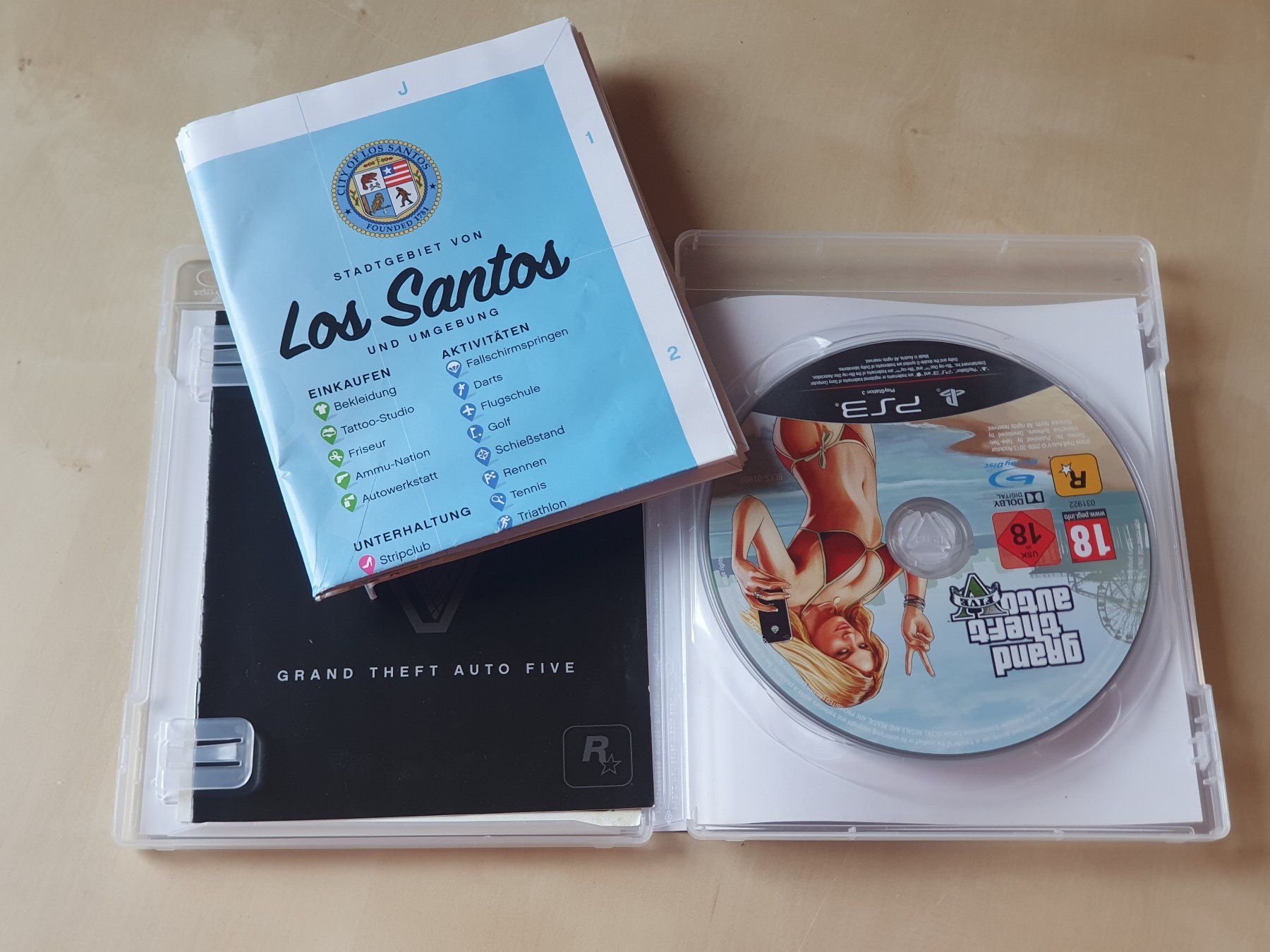Sony Giochi: GTA 5 Grand Theft Auto V Five – Usato da Stansstad venduto da collectorsshop 2
