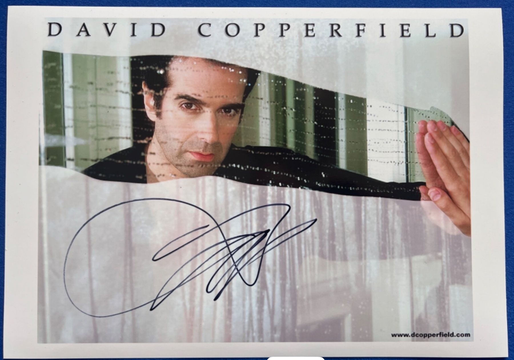 Autographes: David Copperfield Magier Zauberer ORIGINAL AUTOGRAMM + COA – Neuf (Voir description) à Solothurn par StarsInYourHome