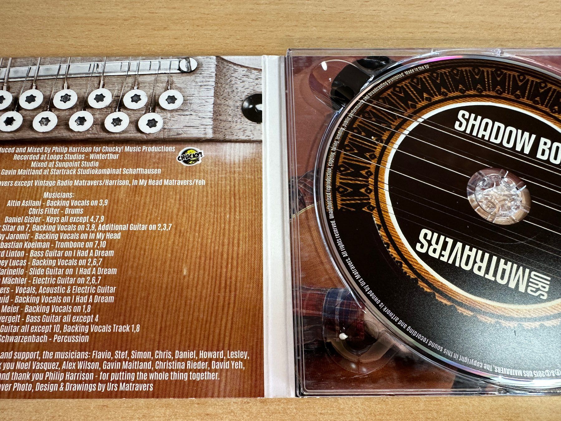 CDs: K0 Urs Matravers - Shadow Box – Gebraucht aus Rikon im Tösstal von Alpenmutz 2