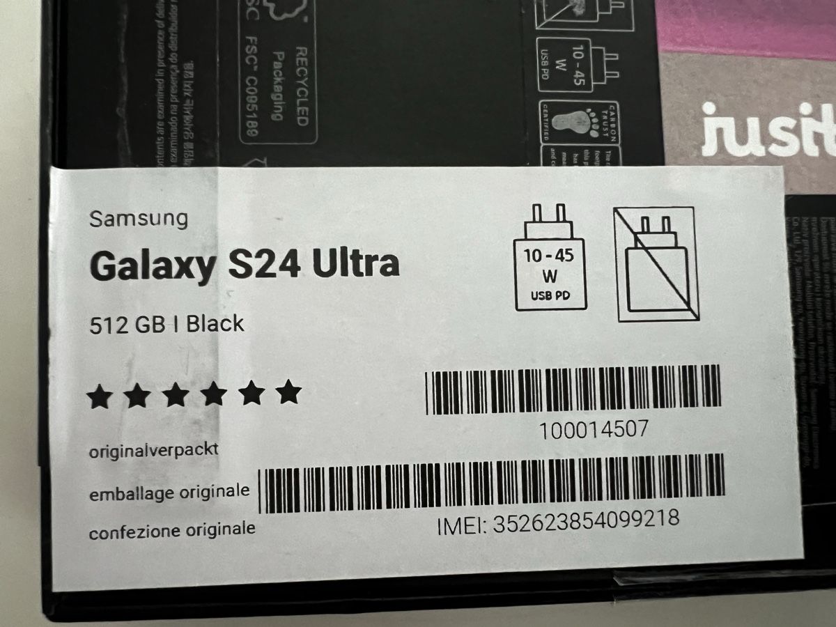 Samsung Portables: Samsung Galaxy S24 Ultra Neu – Neuf avec emballage d'origine à Ehrendingen par melli_m 1