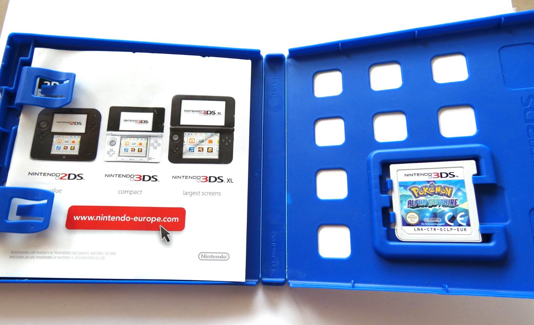 Nintendo Giochi: Nintendo 3DS - POKEMON Sapphire Alpha – Usato da La Sarraz venduto da classicworldcoins 3