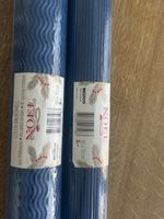 Wellpappe blau, 2 Rollen