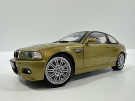 BMW M3 (E46) 1:18, Phoenixgelb, inkl. OVP, SOLIDO