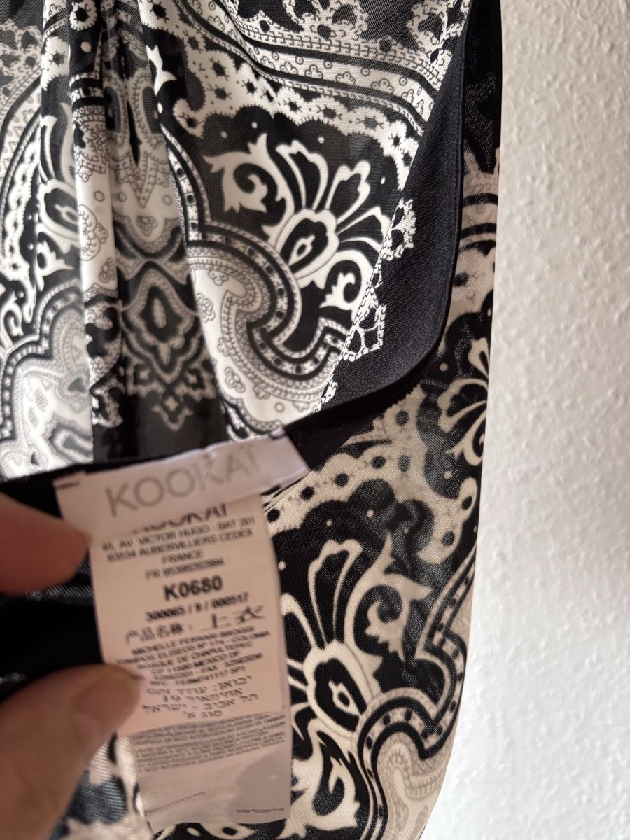 Kookai Top: Top triangle Kookai noir et blanc taille unique  – Nuovo (secondo la descrizione) da Onex venduto da ali_8gbq 3