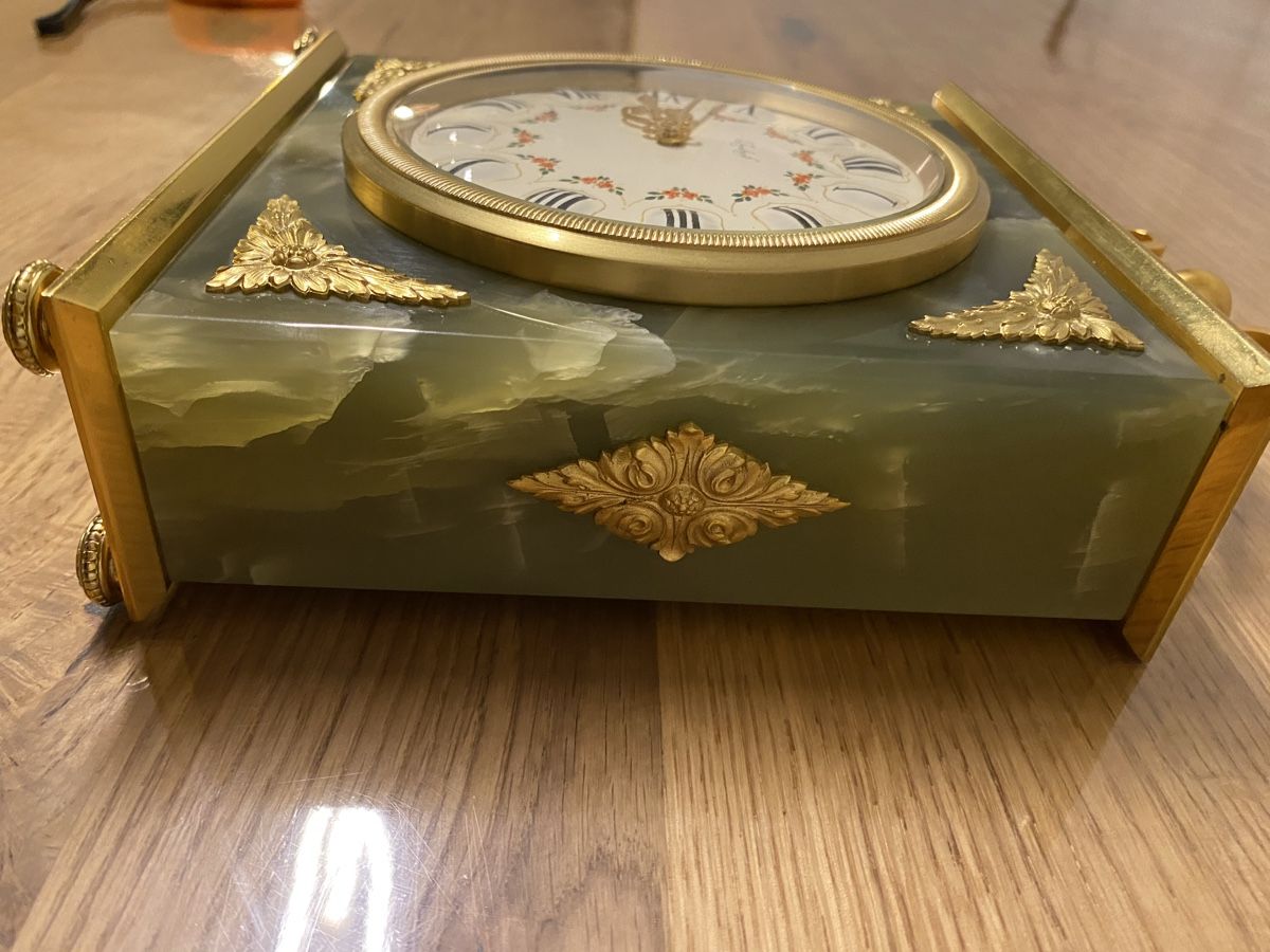 Imhof Orologi da terra & Orologi da parete: Vintage Imhof Tischuhr 🇨🇭🇨🇭🇨🇭 – Usato da Birr venduto da Vintage-Liebhaber 3