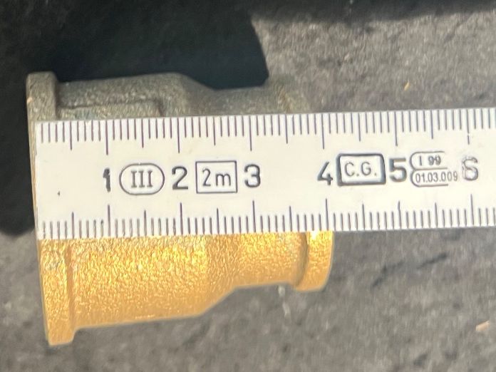 Autres appareils pour le jardin: Reduktion 3/4 Zoll Messing Gewindefitting neu – Neuf (Voir description) à Niederrohrdorf par ledergerber 4