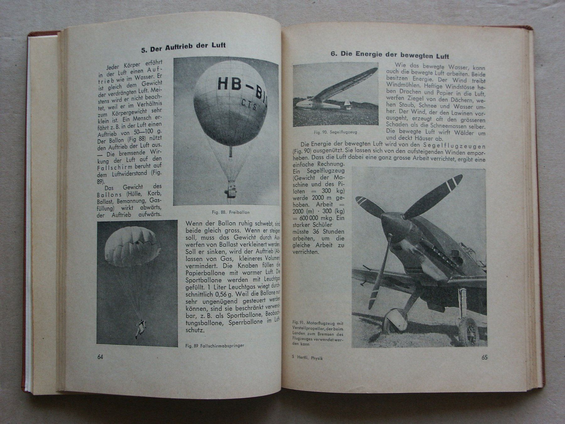 Libri: Schulbuch   Physik     vom  Jahr    1946 – Usato da Niederglatt ZH venduto da herzblatt5449 2