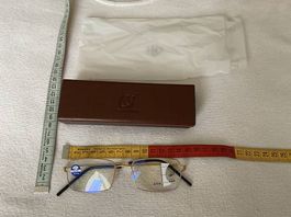 Neue Lesebrille, leicht, Unisex, Gleitsichtkorrektur, + 4