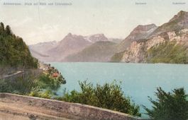 Axenstrasse - Blick auf Rütli