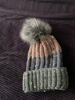 Damen Mütze mit Pompon ( Bommel)