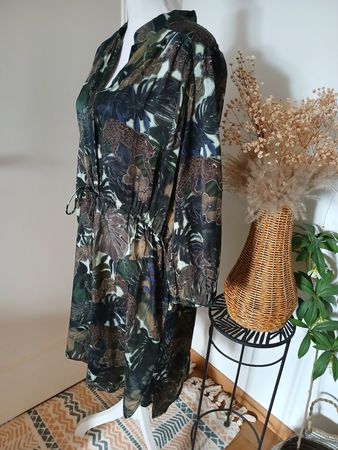 Sommerkleid Marc Cain, Gr.4 (ca.L) mit Seide