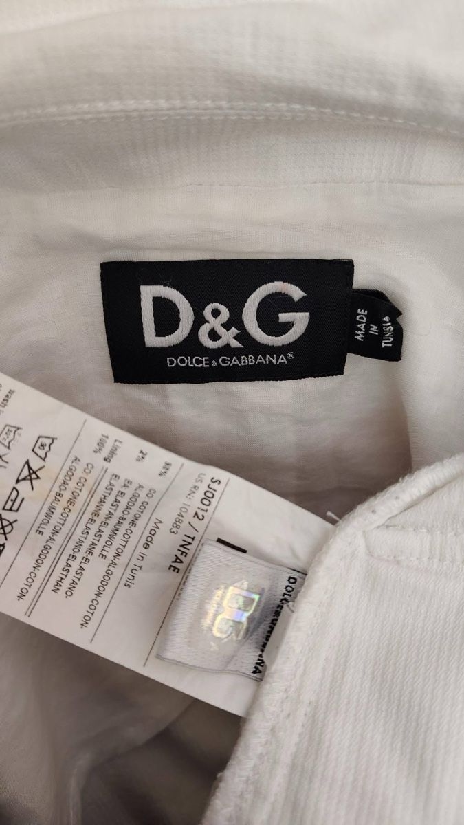 Dolce & Gabbana Giacche: Dolce & Gabbana Cotton Blazer – Usato da St.Josefen venduto da lop_lh8d 3