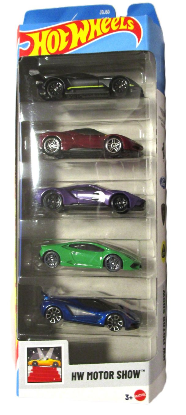 Ferrari Modellini d'auto: HOT WHEELS COFFRET 5 VOITURES - JBJ89 – Nuovo e nell'imballaggio originale da Chêne-Bourg venduto da breno56 1