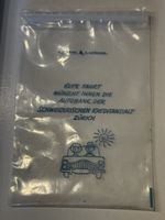 Vintage Kulturtasche Autobank Zürich SKA