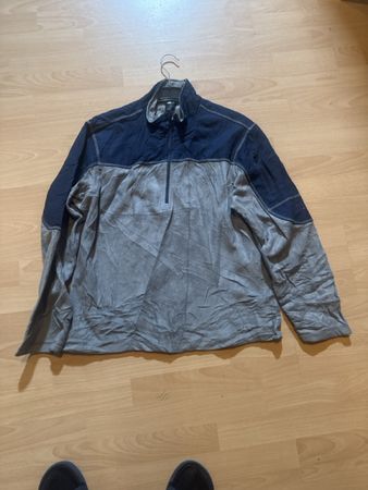 Starter Pull homme bleu et gris fermeture éclair bon état M