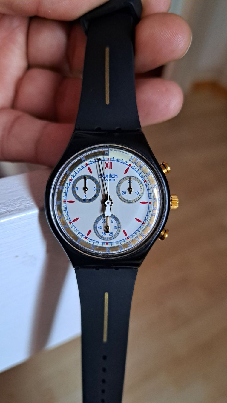Swatch Orologi: Swatch chrono Award SCB108, comme neuf – Nuovo (secondo la descrizione) da Clarens venduto da mig_f5z9