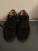 Sneaker mit Strass schwarz gr 27