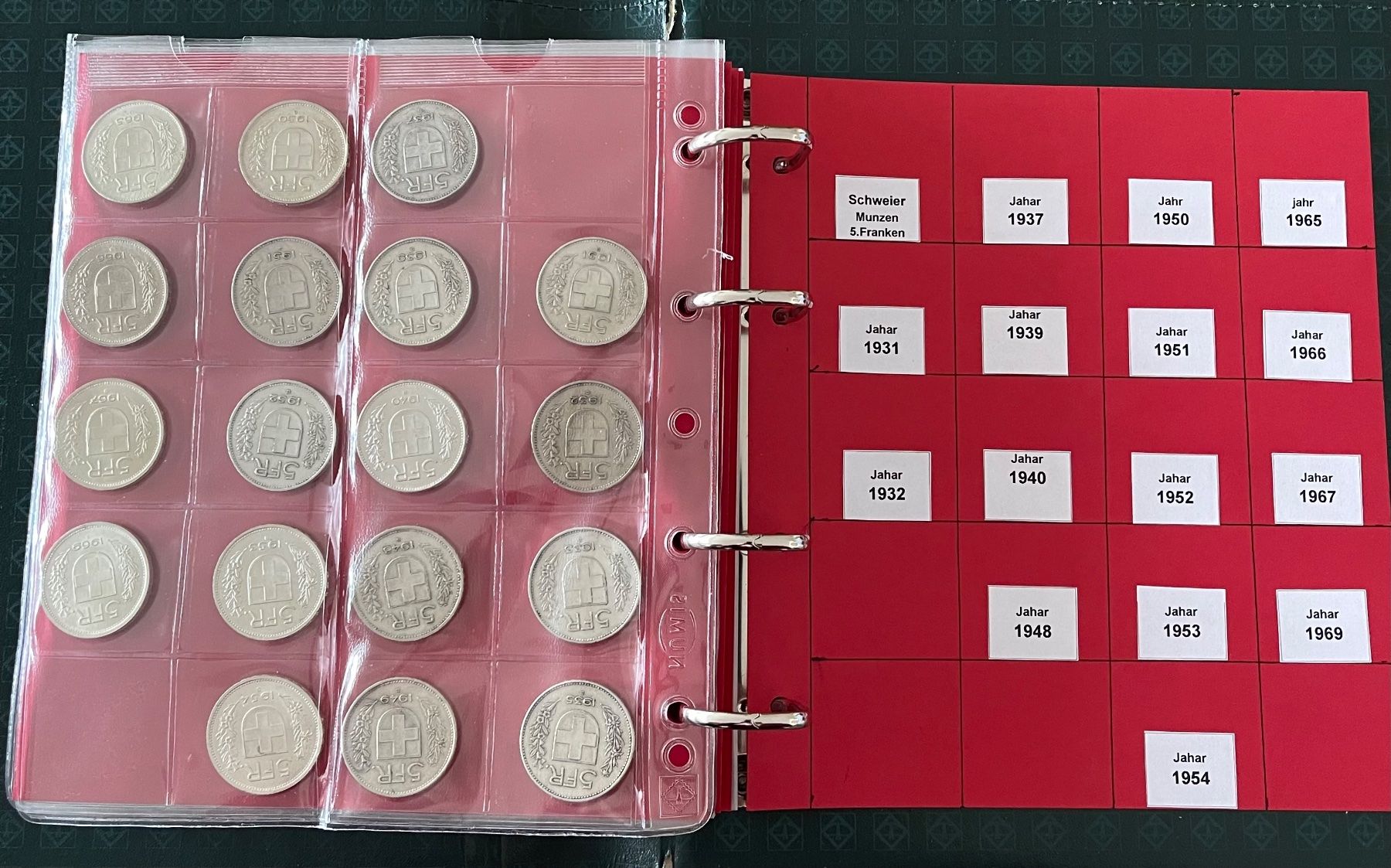 Tutti le monete: Schweizer Silbermünzen – Usato da Oberkulm venduto da Moonsrock