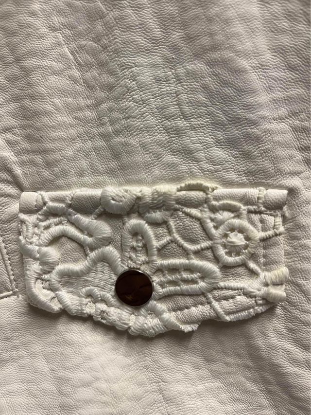 Desigual Giacche: Desigual Kunstlederjacke weiss Gr. 46 Boho – Usato da Spreitenbach venduto da Nucinul 4