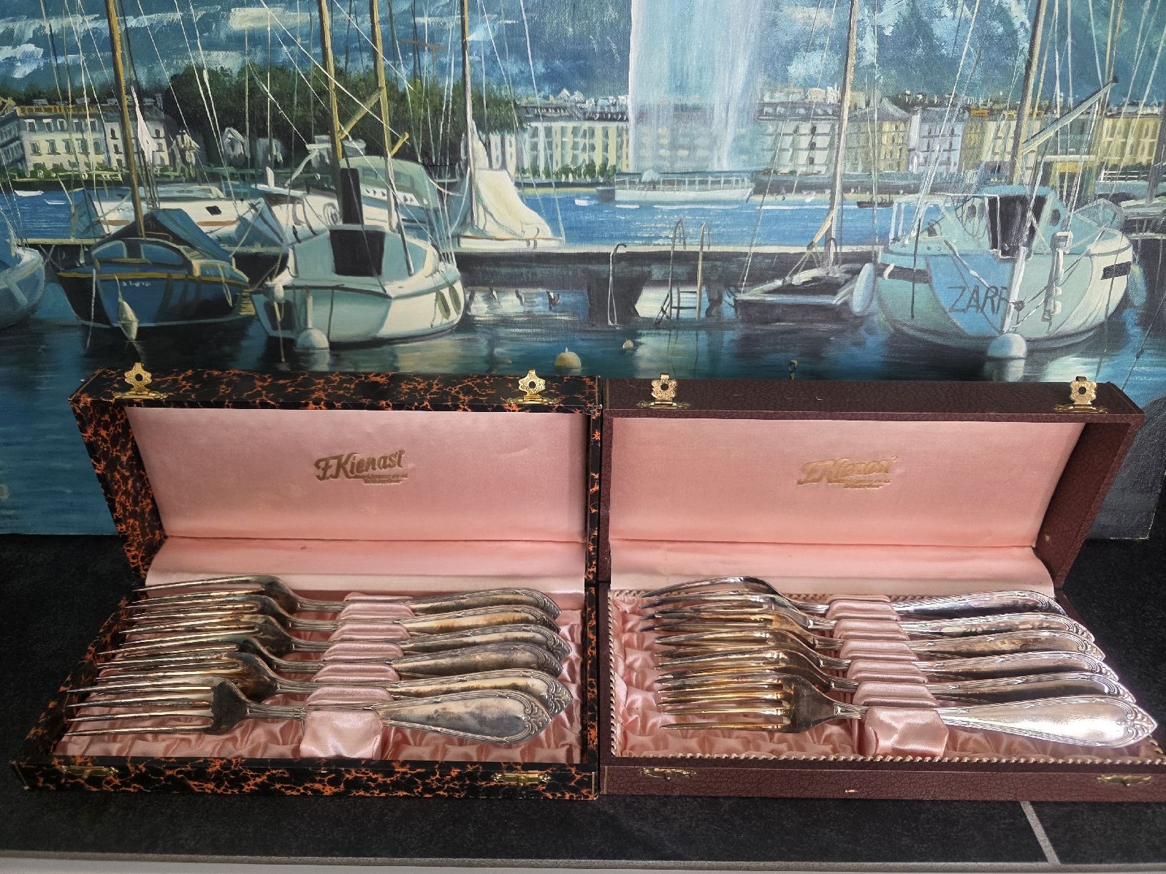 Berndorf Set di posate: Service de couverts argentés Berndorf 42 pcs – Usato da Collonges venduto da 2D_Collector