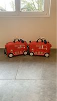 Valises enfant motif camion de pompier, idéales pour voyager