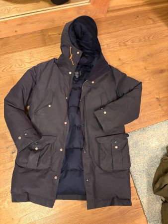 Manifattura Ceccarelli Parka dunkelblau Grösse 46 fast neue