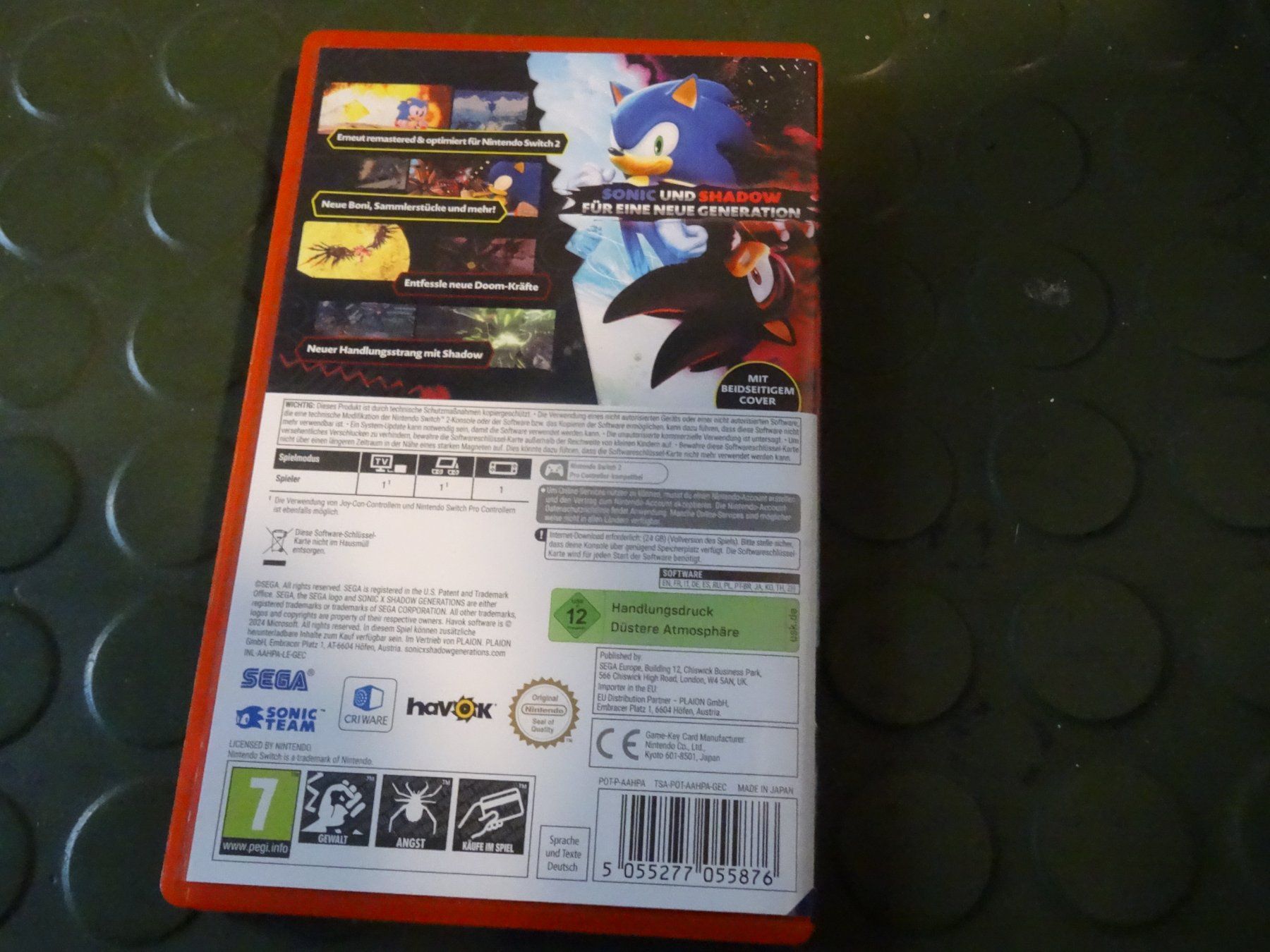 Nintendo Jeux: Sonic X Shadow Generations Nintendo Switch 2 – D'occasion à Olten par Disc-Ausverkauf 2