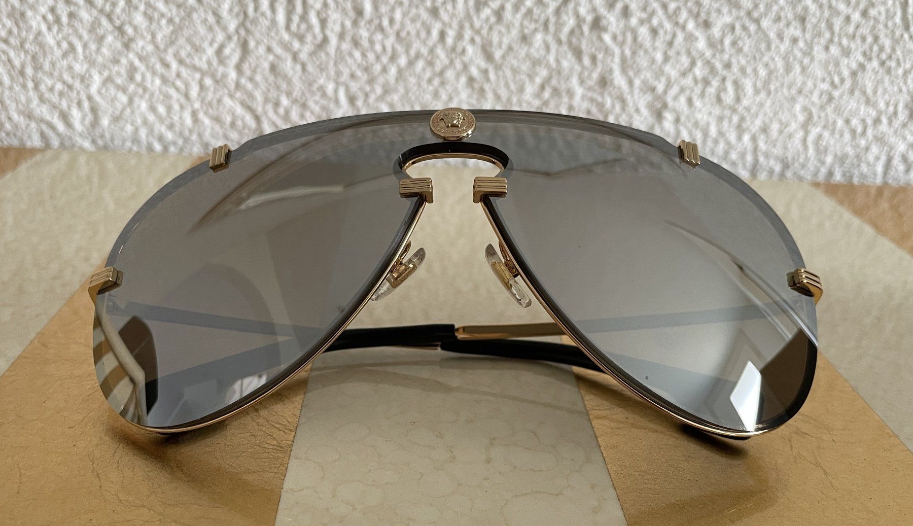 Versace Occhiali & Lenti: Versace Sonnenbrille verspiegelt – Usato da Sins venduto da den_z9gy 8