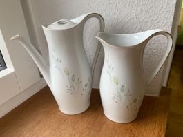 Kaffeekanne und Teekanne von Eschenbach Bavaria vintage