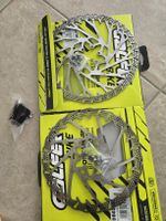 2 disques GALFER SHARK presque neufs : 203 mm + 223 mm