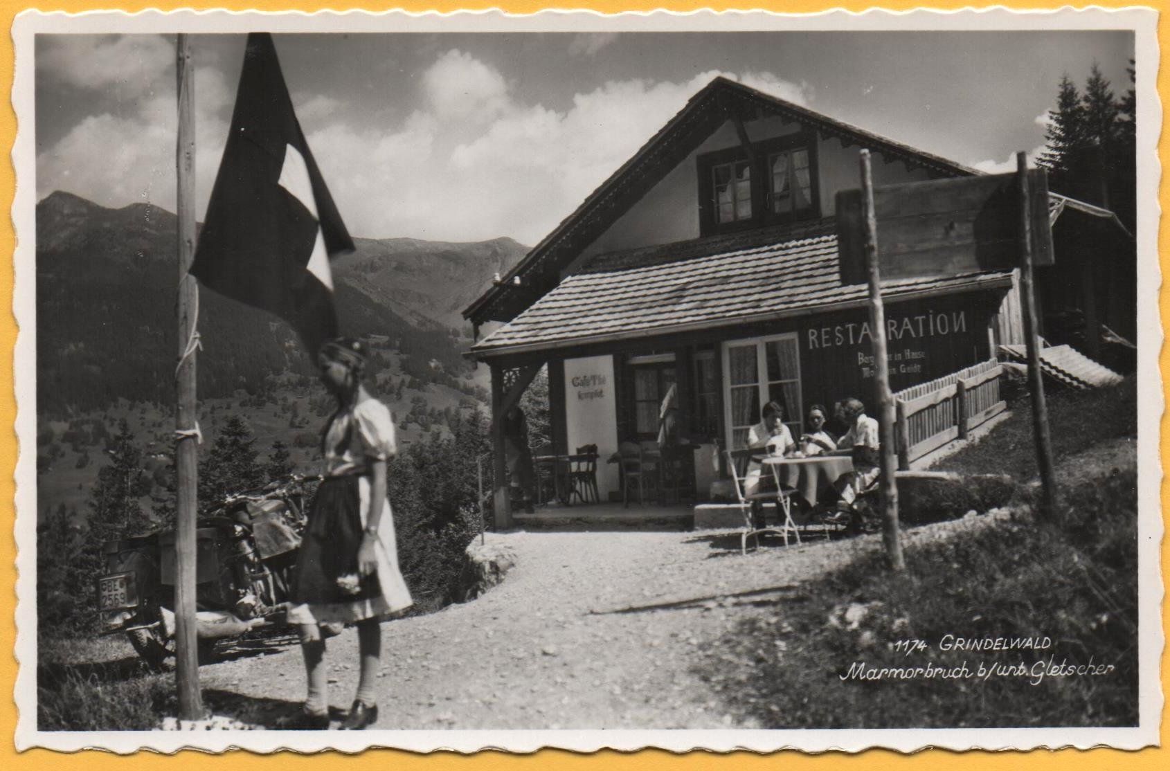 Ansichtskarten: GRINDELWALD Marmorbruch b/ unt. Gletscher – Neu (gemäss Beschreibung) aus Jona von philajona