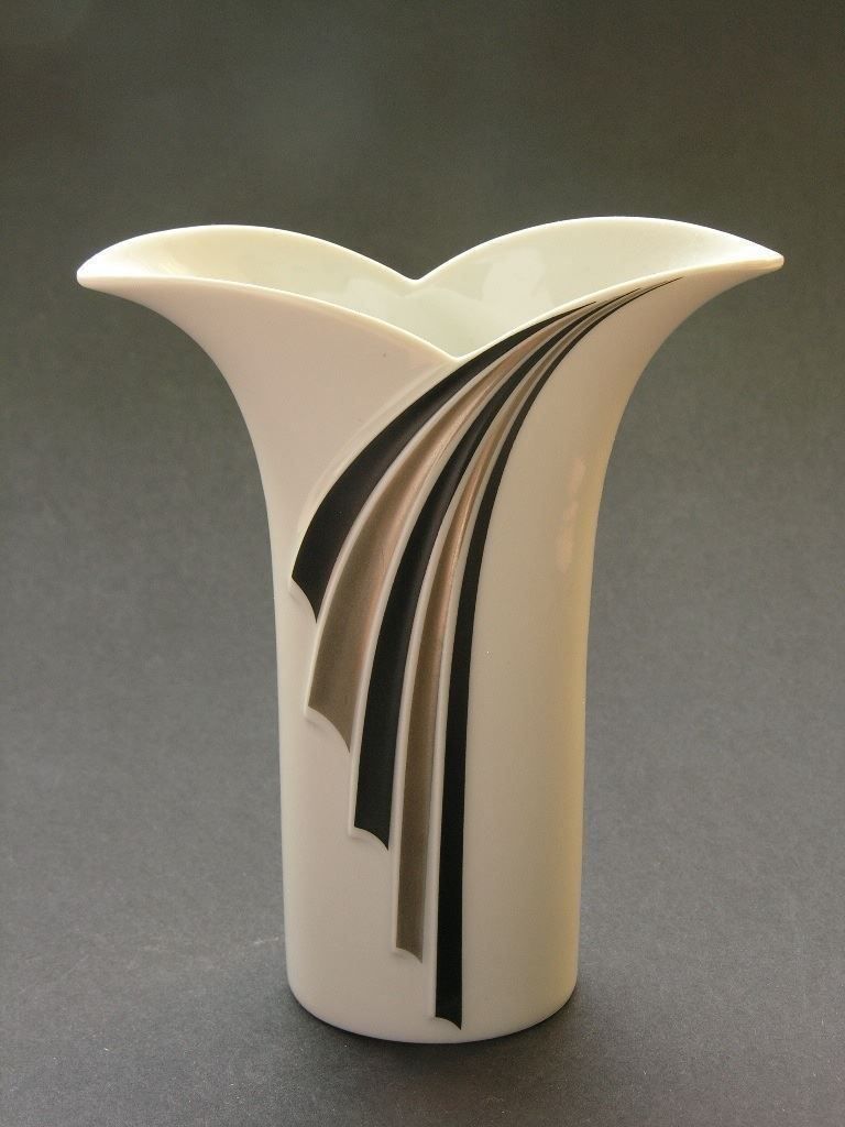 Thomas Vasi & Recipienti: Vase - Dekor silber - schwarz von Thomas – Usato da Zürich venduto da LodgE-21 1