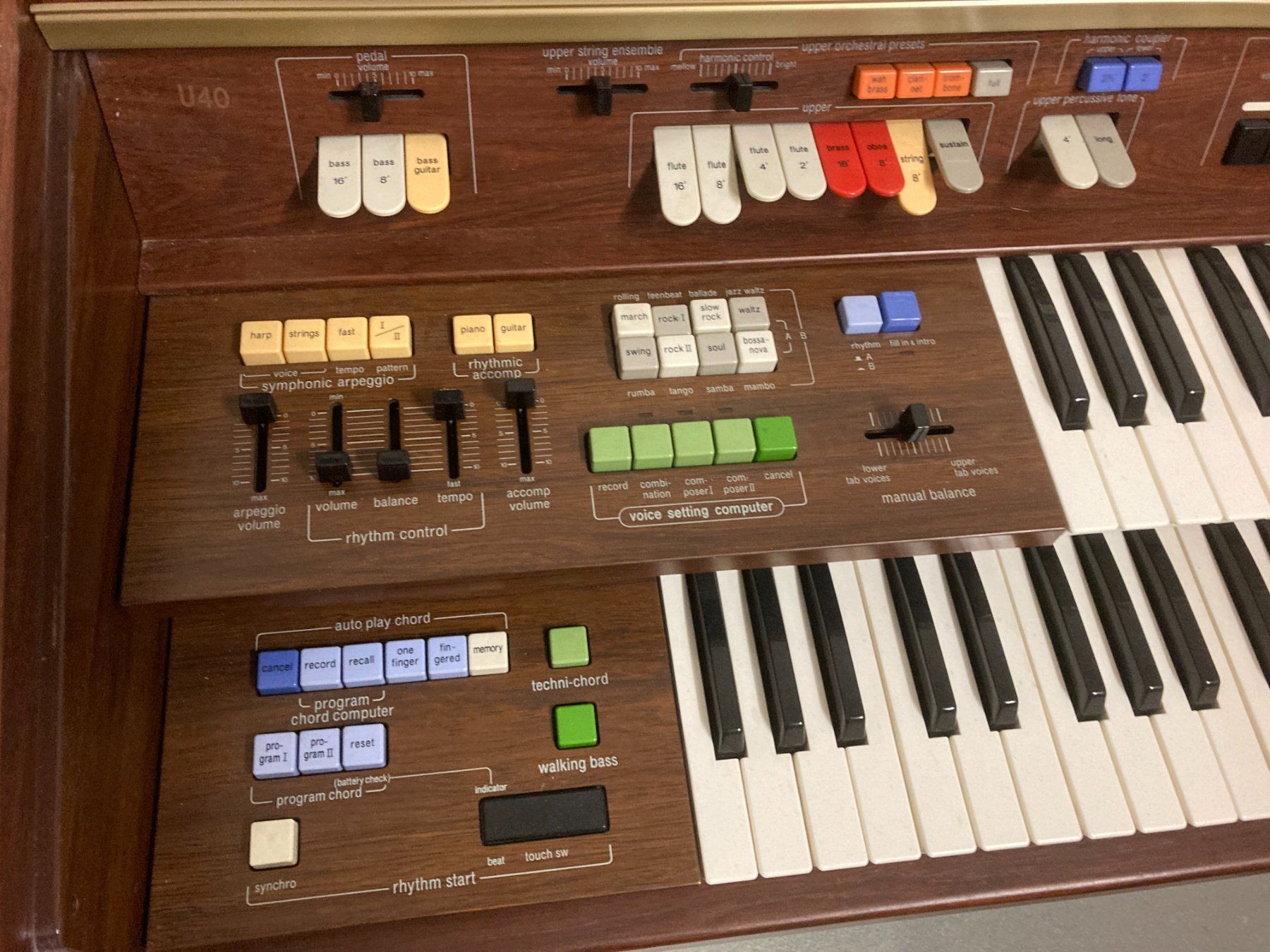 Technics Strumenti musicali: Technics Heimorgel U40 – Usato da Otelfingen venduto da mos_x8x2 2
