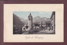 Eglise de CHAMPERY - 1911
