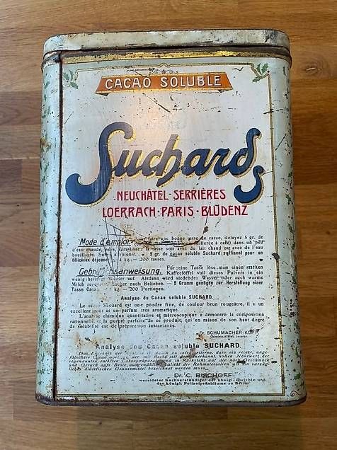 Suchard Barattoli: Suchard Dose 1910-1930 – Usato da Lyss venduto da Retog777 3