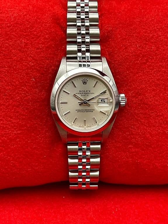 Rolex Orologi: Rolex Lady-Datejust 26 silver 71960 Full  set – Usato da Lugano venduto da luganotopwatches 3