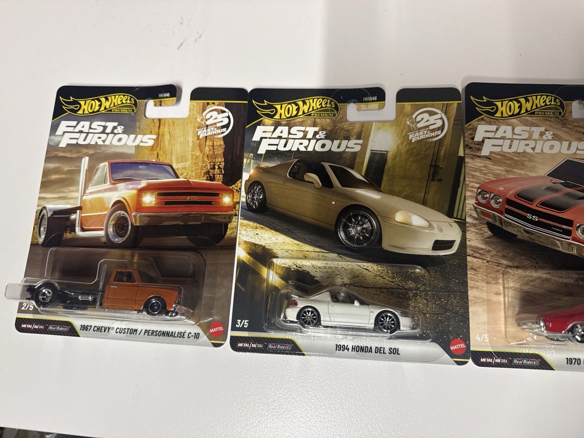 Hot Wheels Modellini d'auto: Hot Wheels 4er Set Fast & Furious – Nuovo e nell'imballaggio originale da Emmen venduto da ChristianO8 1