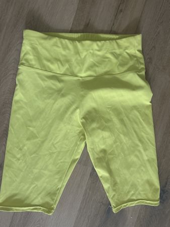 Radler Shorts / Neon Yellow / Red Biker Shorts - Sport