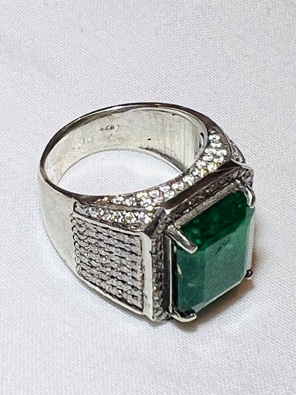 Anelli: Smaragd Herren Ring – Nuovo (secondo la descrizione) da Grenchen venduto da rom_xq5z 5
