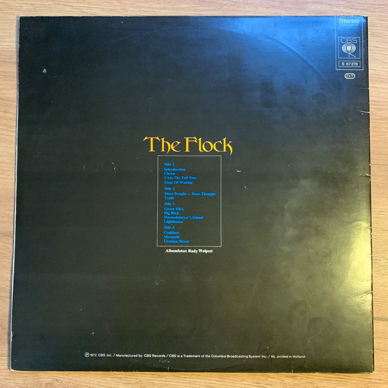 Schallplatten: THE FLOCK - THE FLOCK...OG NL 1972...VG+/VG+ – Gebraucht aus Gals von Diskopatshop 1