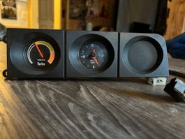 Volvo 240 Zusatzinstrumente ,Turbo Ladedruckanzeige, Uhr