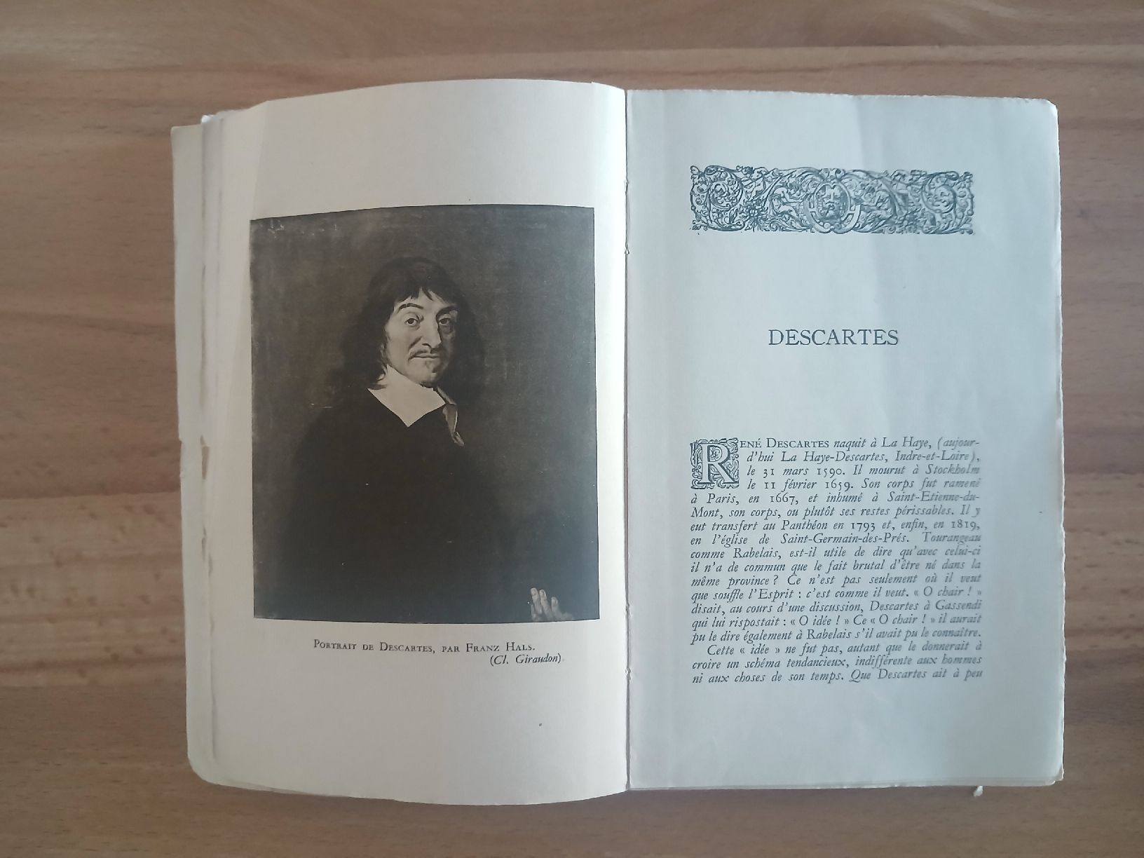 Libri: DESCARTES Discours de la Méthode Lettres - édition 1930 – Usato da Le Sentier venduto da arc_2thy 1