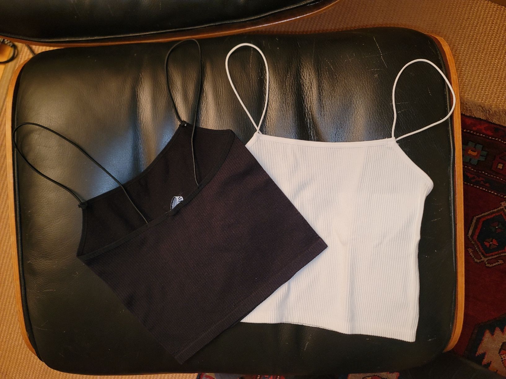 Biancheria intima: Zara Top XS/S, Haute Basic, Schwarz/Weiss, Spaghetti Top's – Usato da Zollikerberg venduto da Nice_Name 1