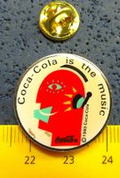 COCA-COLA IS THE MUSIC PIN 1993 GROSSS 26mm