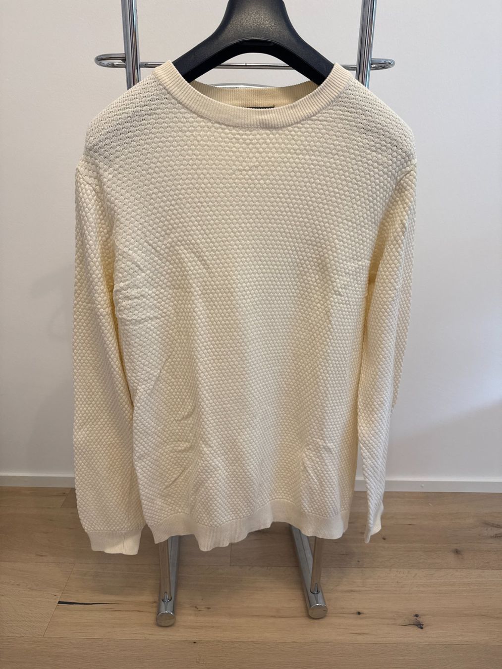 Pullover & Sweatshirts: Cremefarbener StrukturpulloverGr. L – Gebraucht aus Fällanden von ala_k7vk