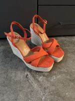 Stradivarius Sandalen, orange, Gr. 39 - wie neu!