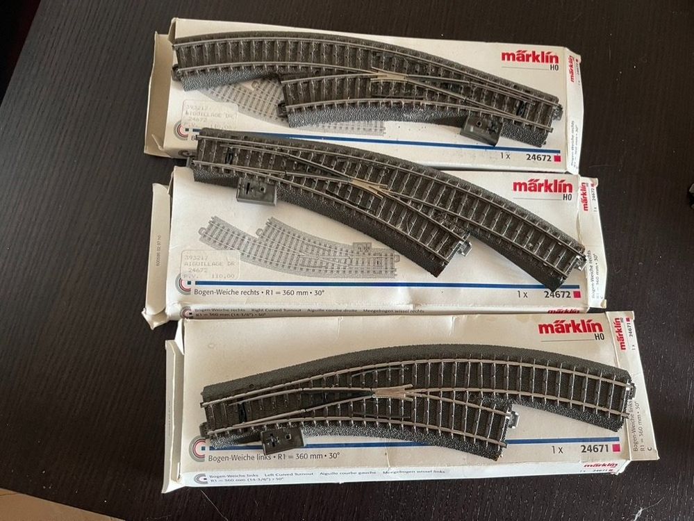 ② Fleischmann Piccolo N rails avec ballast - Trains miniatures | Échelle N