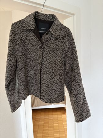 Massimo Dutti Jacke Leo-Muster braun guter Zustand